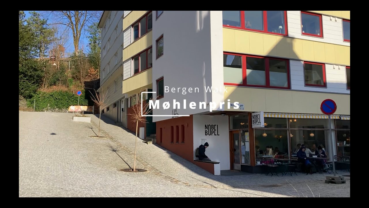 Bergen - City walk trendy Møhlenpris