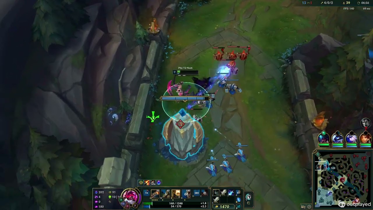 gangplank vs darius rank hàn