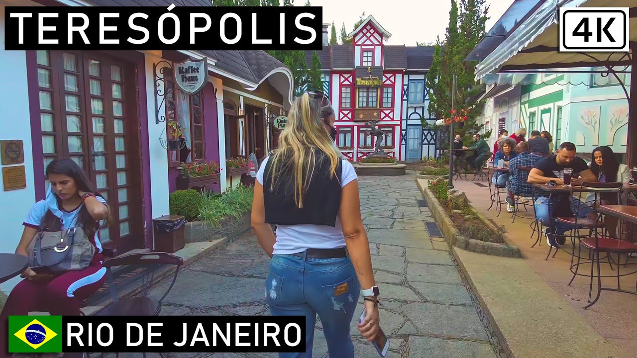 Прогулка по Терезополису. 🇧🇷 Рио-де-Жанейро, Бразилия. | 【4K】 2021 г.