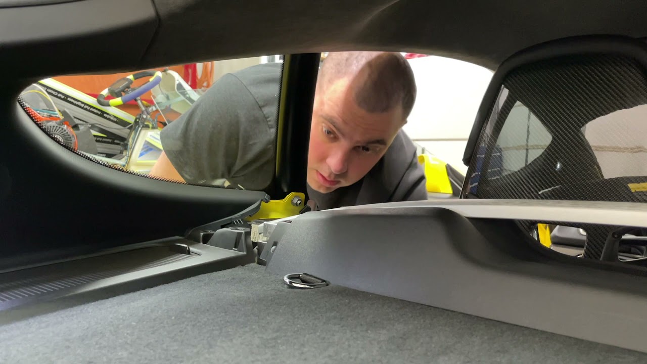 981 Cayman Engine Access Cover Removal