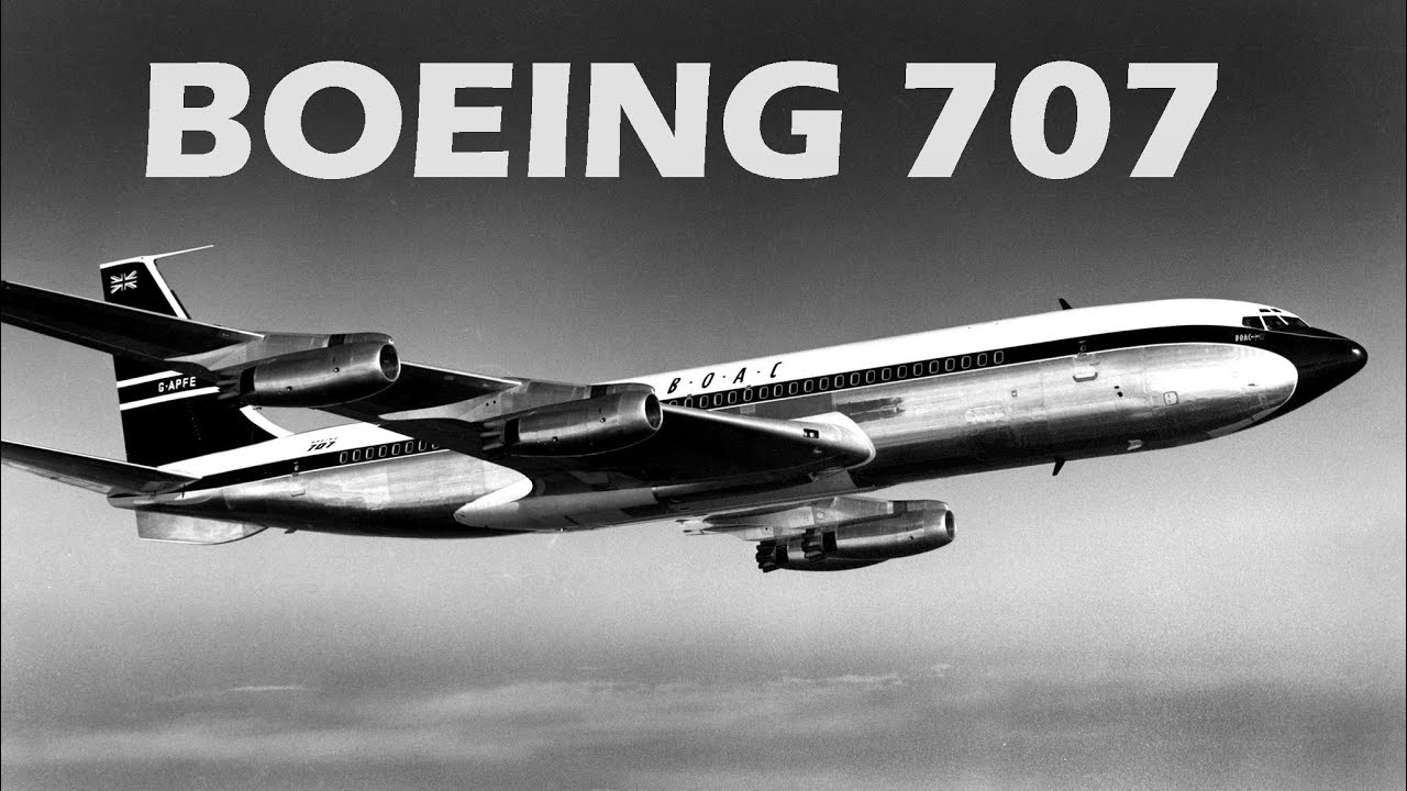 BOEING 707 - America's Revolutionary First Commercial Passenger Jet!