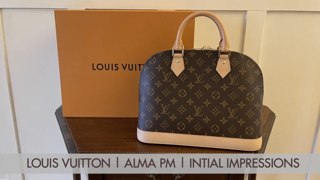 LOUIS VUITTON | ALMA PM | INITIAL IMPRESSIONS
