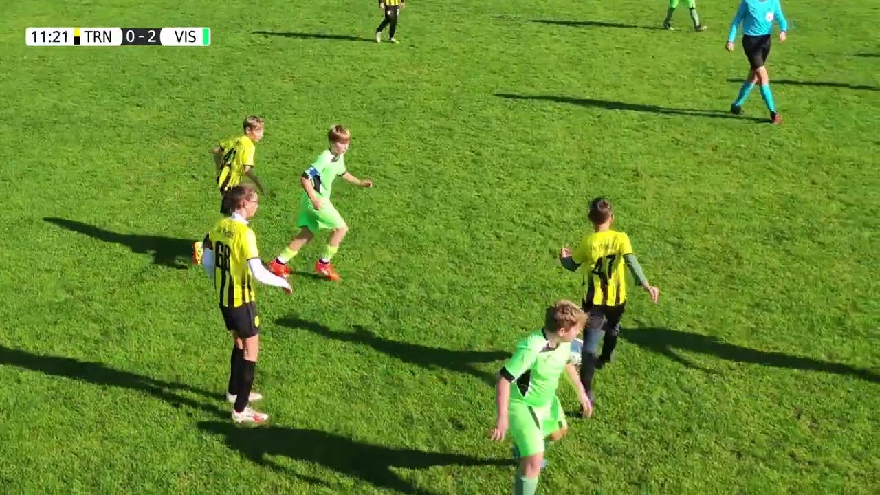 Zápas U13 - Trnové 5 - 8 Višňové - 1. polčas, 12.10.2024