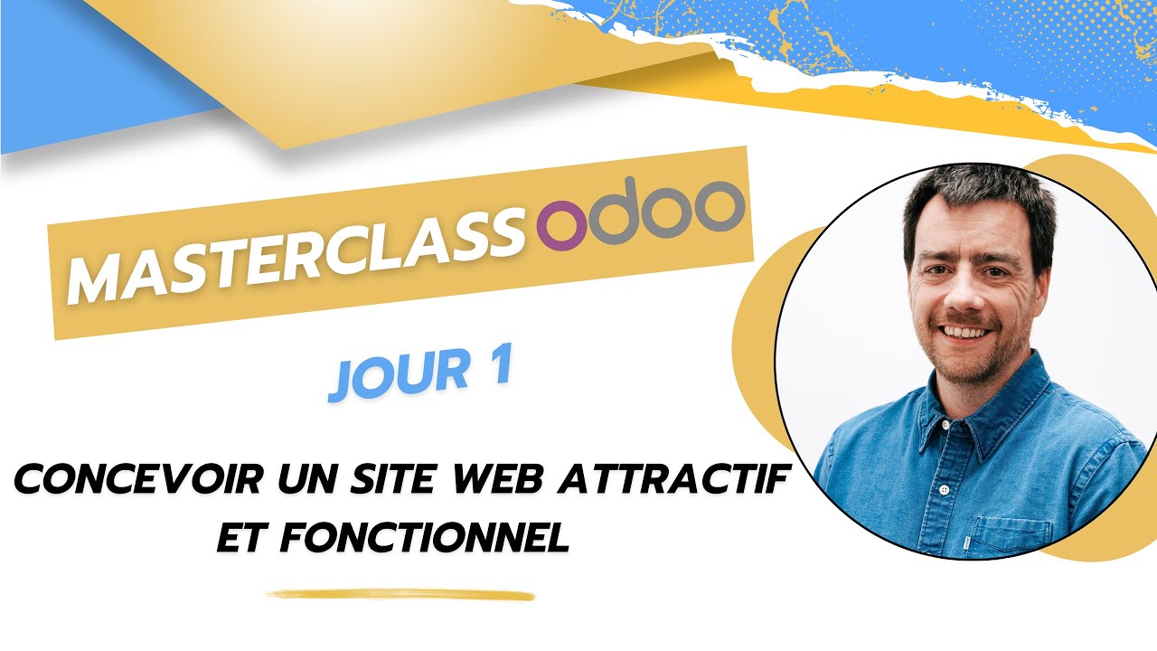 💡Masterclass  ⁨@Odoo  : Passez du Chaos à la Clarté en 5 Jours ! 🚀 Jour 1 : concevoir un site web