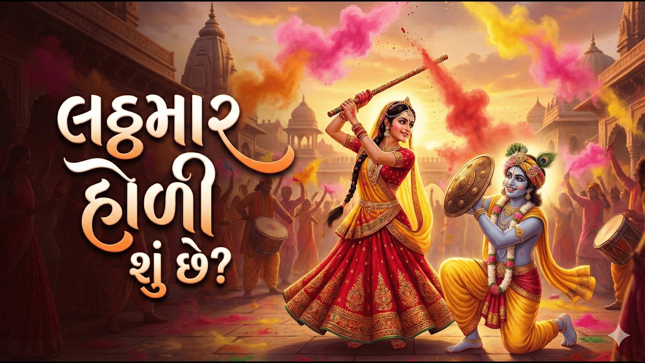વ્રજની અનોખી પ્રેમભરી લઠ્ઠમાર હોળી | સંપૂર્ણ ઇતિહાસ અને પરંપરા