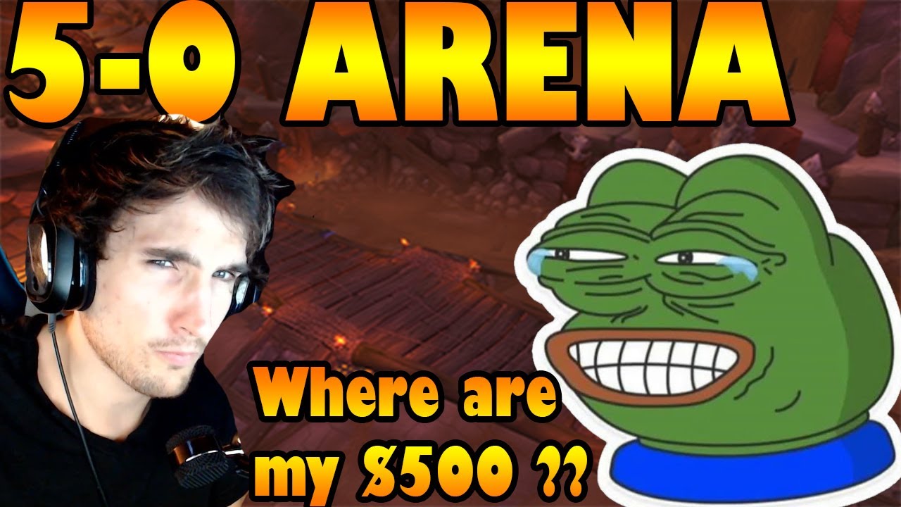 Mitch Jones: 5-0 Arena with a pleb for $500