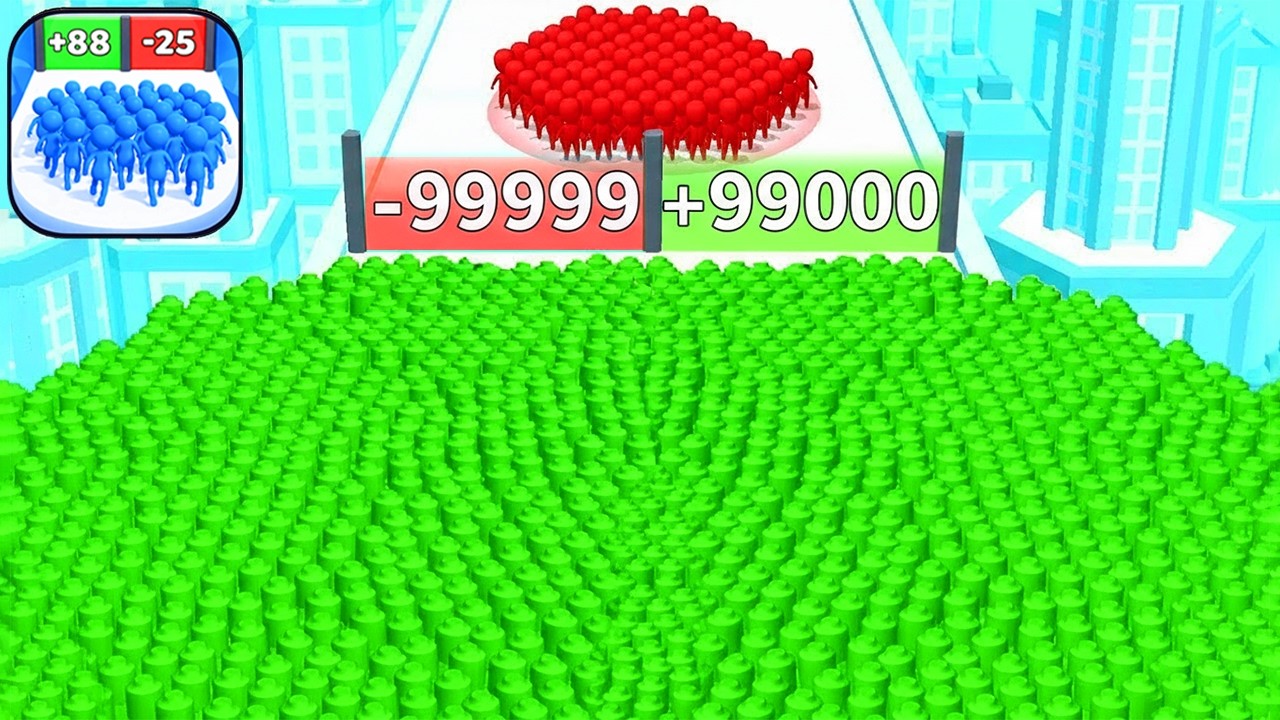 Новая захватывающая мобильная игра! Последнее обновление: Freeplay Count Masters Crowd Run 🔥😱 Все...