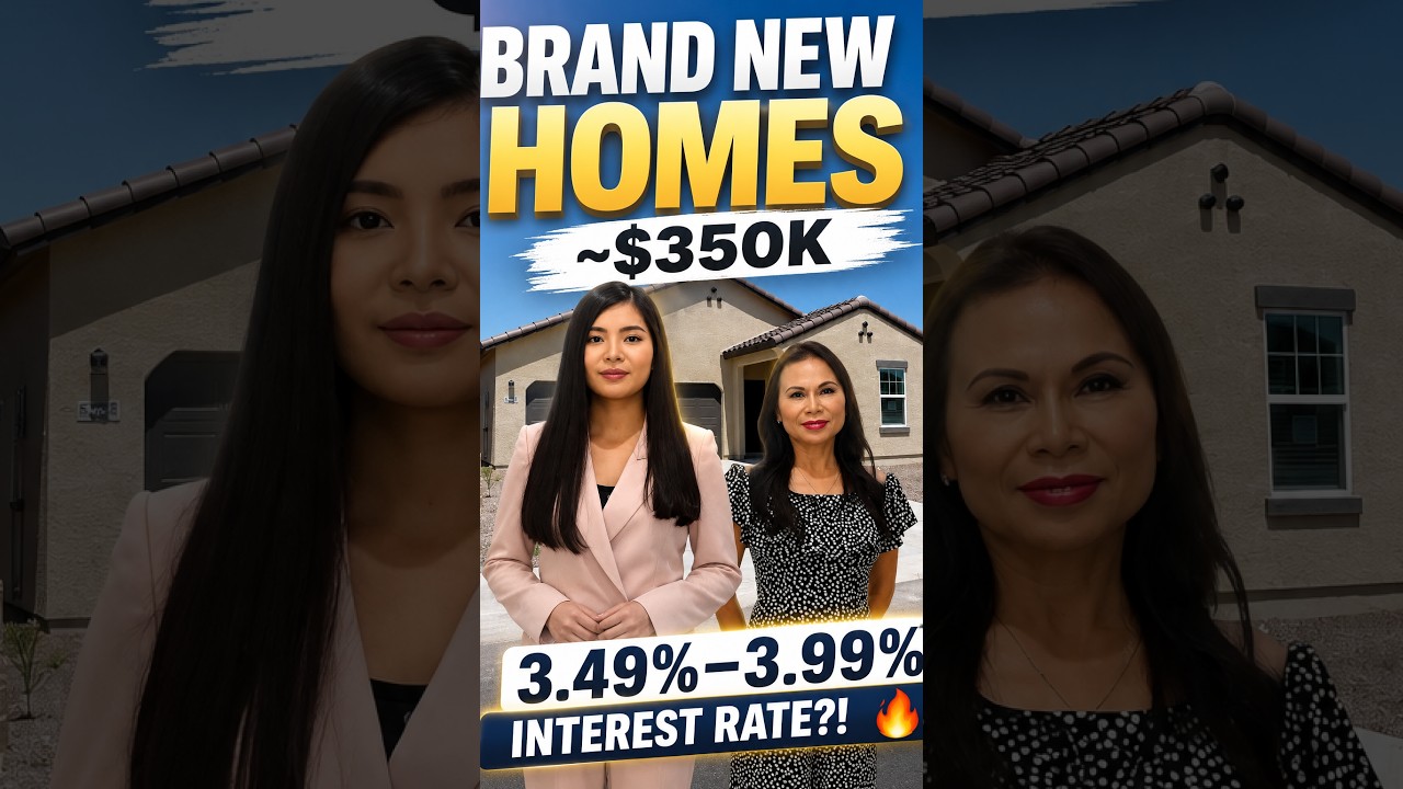 BRAND-NEW ARIZONA HOMES around $350K &mdash; with interest rates as low as 3.49%&ndash;3.99%?!