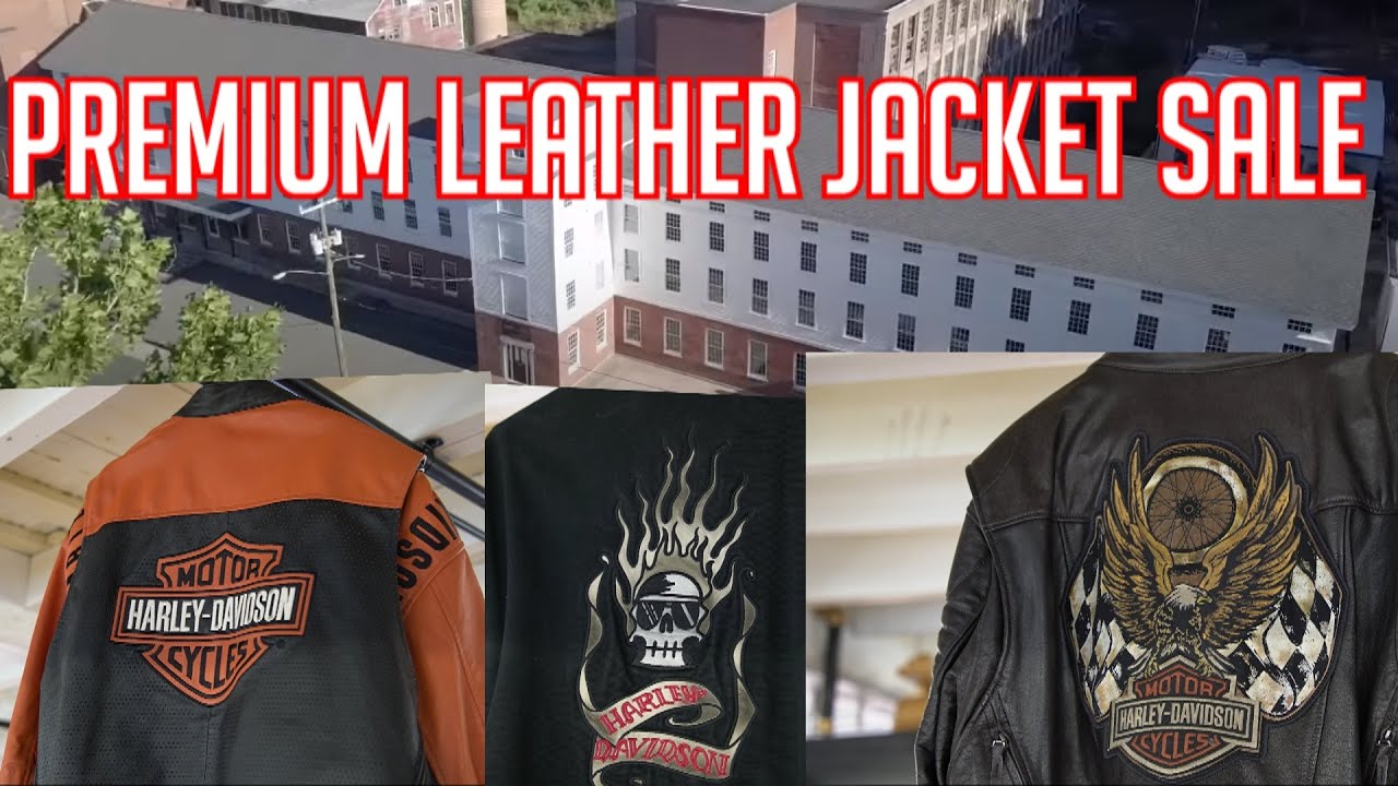 GENUINE HARLEY DAVIDSON LEATHER JACKET SALE LIKE NEW 1X 2X 3X 4X