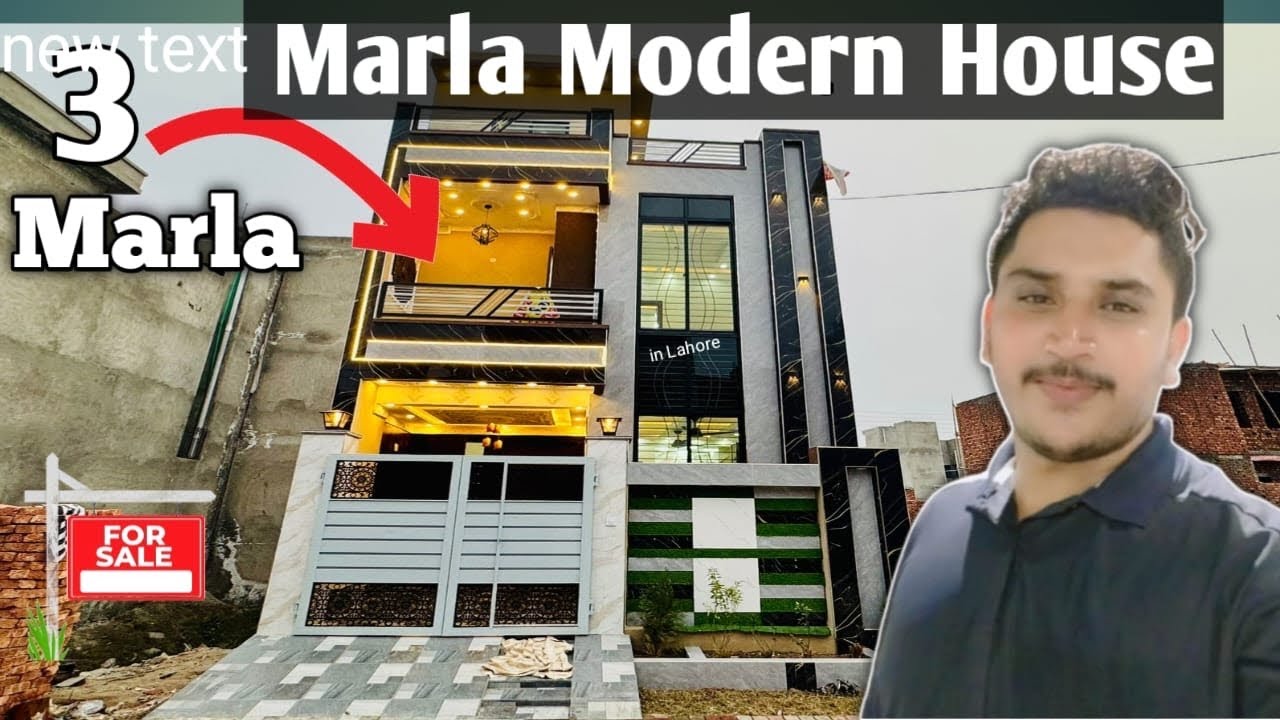 3 Marla Khoob￼Surat front elevation modern house for  sale in Al rehman garden phase 2 Lahore 