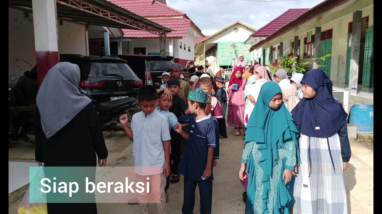 Bakti Sosial SD Negeri 003 Kaubun dlm Rangka Memperingati Isra Mi'raj