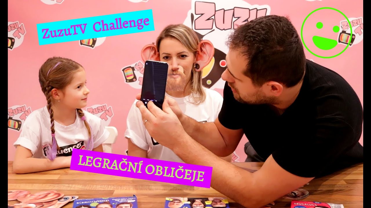 ZuzuTV Challenge - LEGRAČNÍ OBLIČEJE