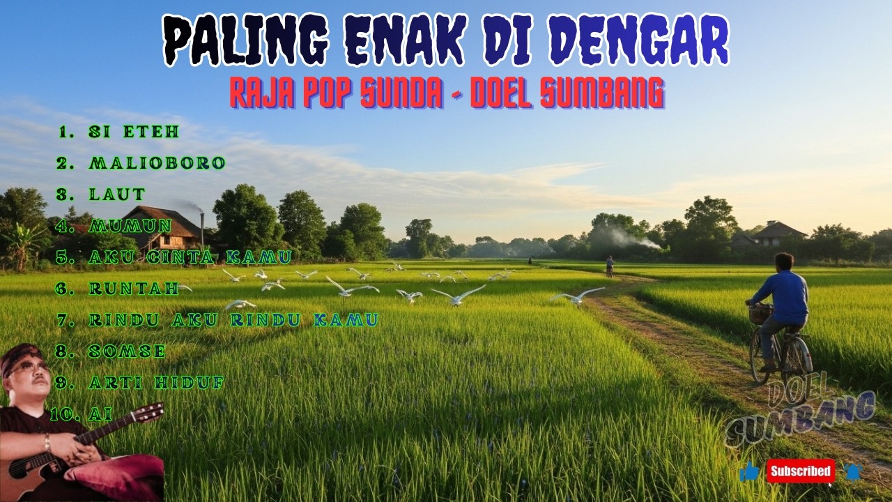 10 Lagu Doel Sumbang Paling Enak Didengar | Raja Pop Sunda Full Album Nostalgia