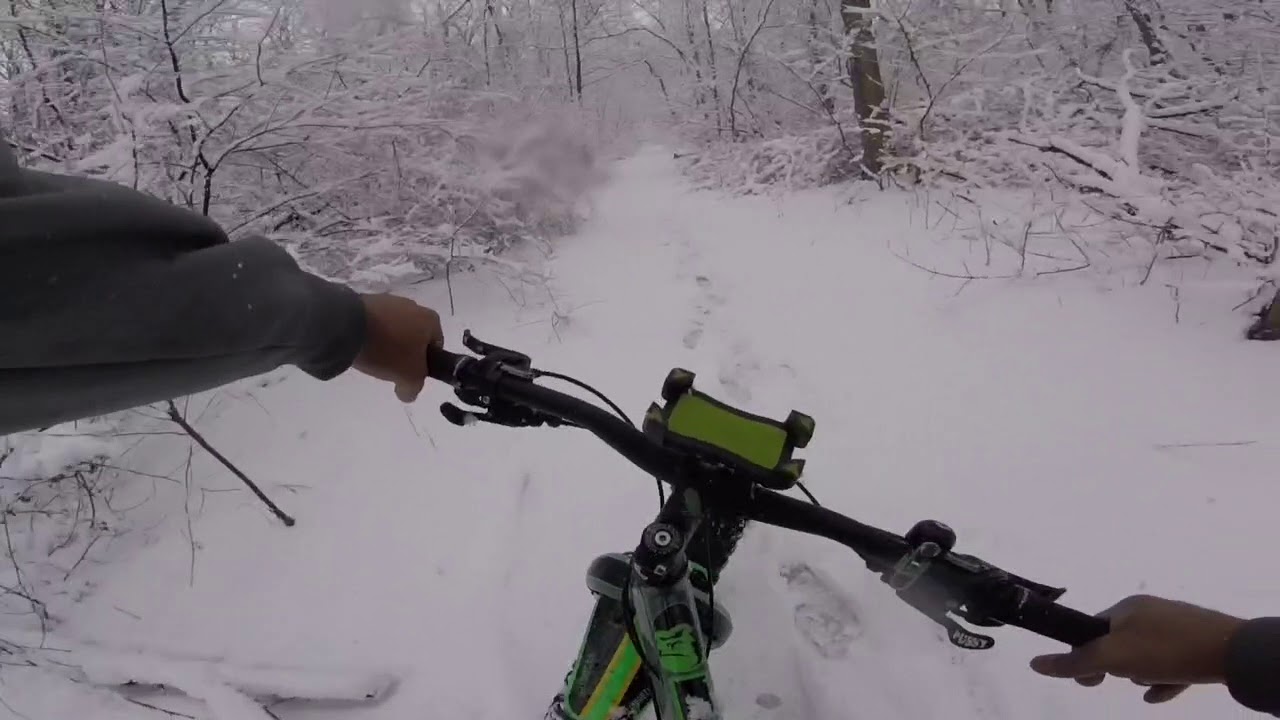 Jamis Roughneck Fat Bike, snowtime