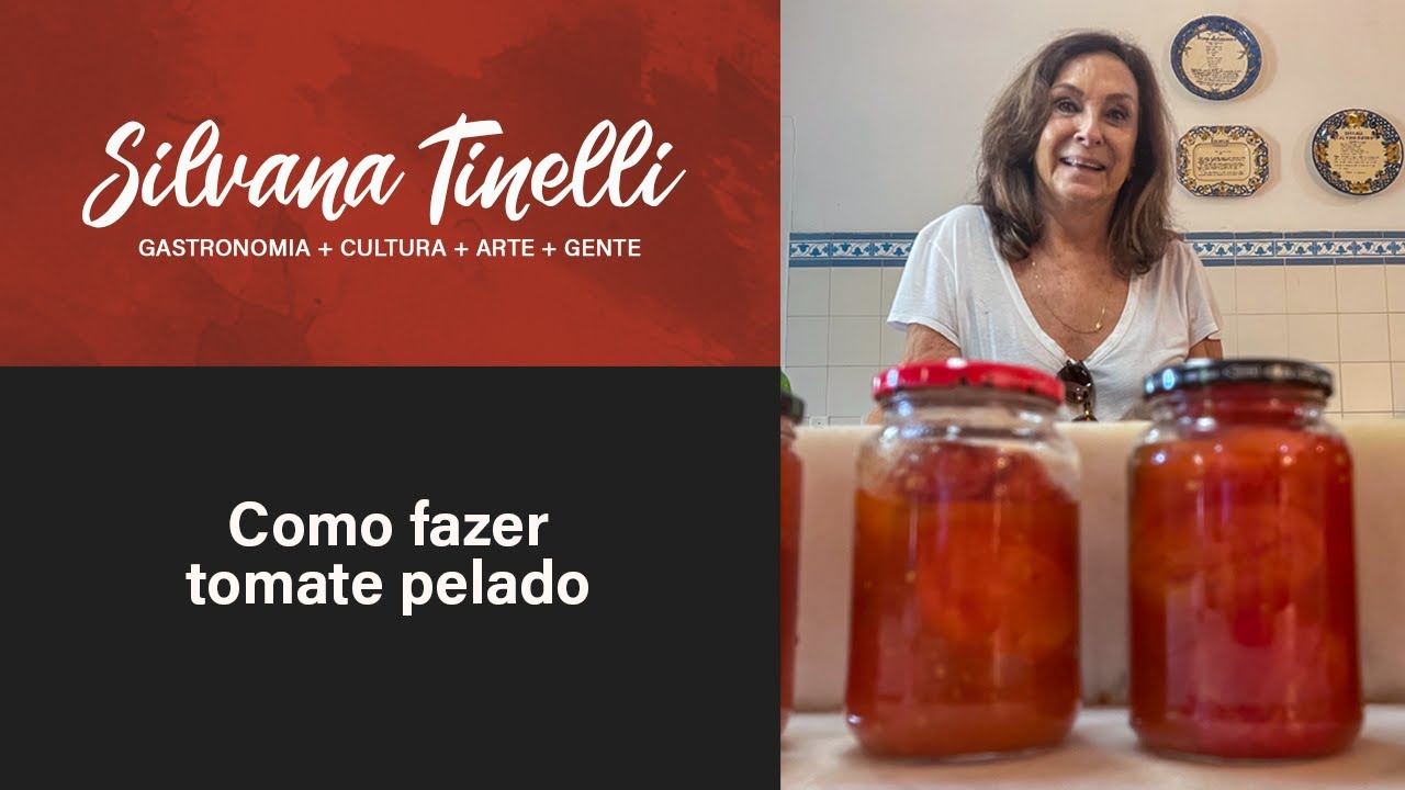 COMO FAZER TOMATE PELADO