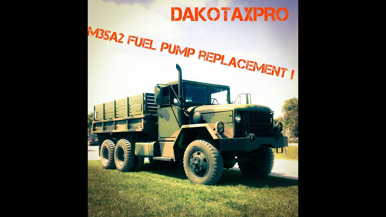 M35a2: fuel pump replacement