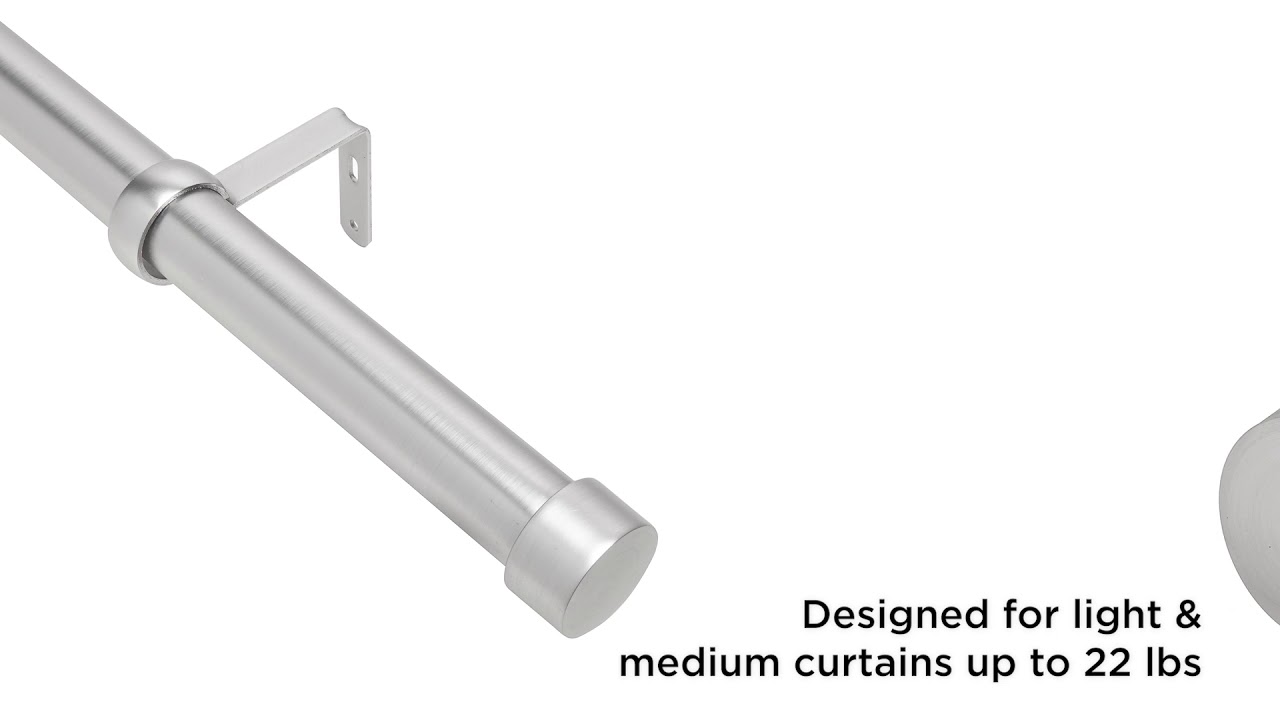 Umbra Cappa Adjustable Single Curtain Rod
