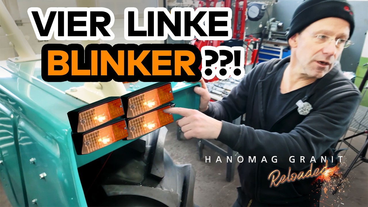 Holger trickst bei der Hanomag-Beleuchtung | Hanomag Granit Reloaded