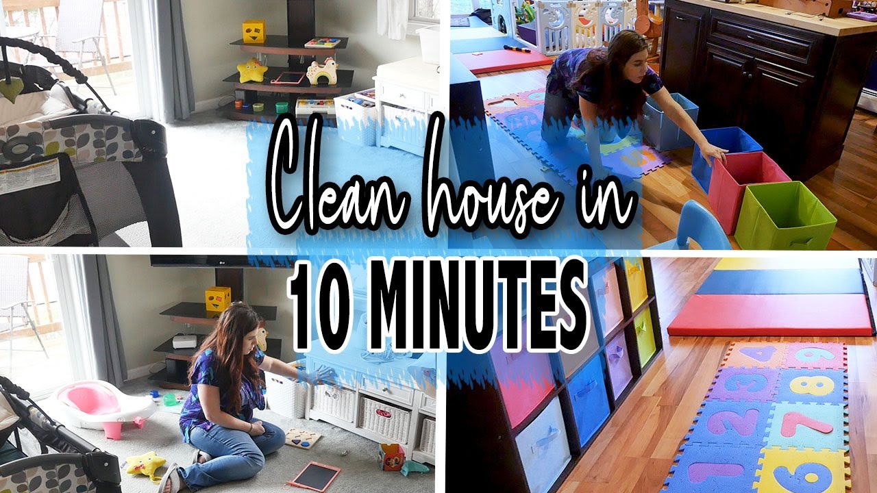 10 MINUTE CLEAN WITH ME | Cleaning Motivation April 2021