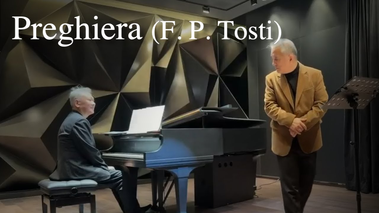 Preghiera (F. P. Tosti) Ten. Booksker Choi Pf. Jinho Kim @ H Classic Hall in Busan