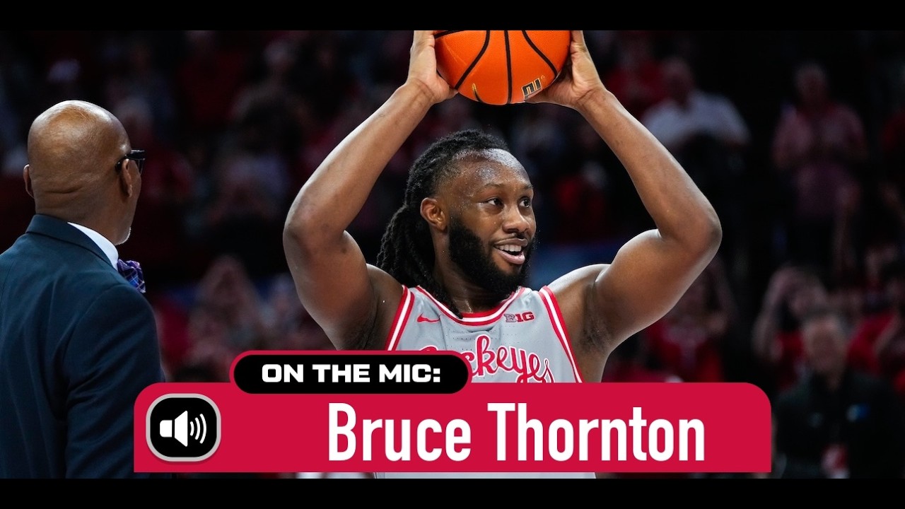 Ohio State's Bruce Thornton discusses record-setting performance in win over Indiana