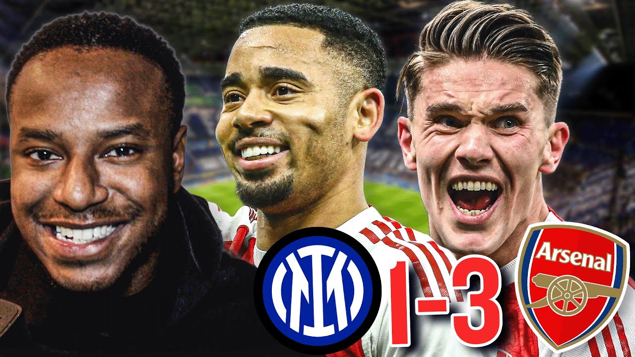 Gyokeres Goal & Jesus Double!! Inter 1-3 Arsenal Reaction