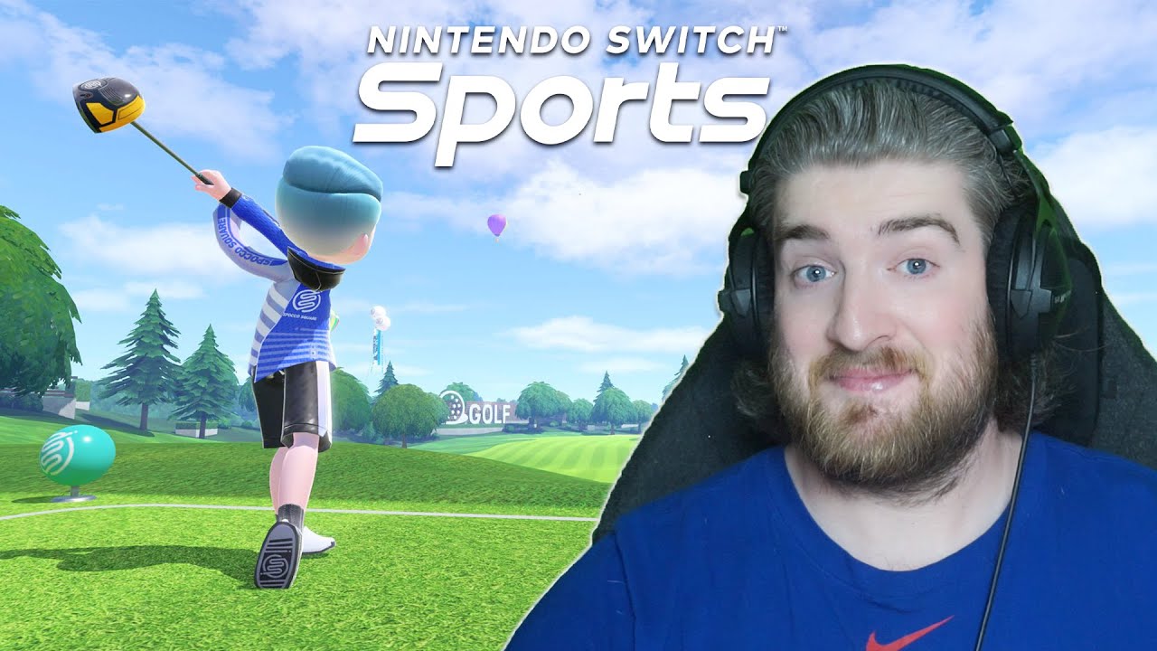 NINTENDO SWITCH SPORTS GOLF IS INCREDIBLE...