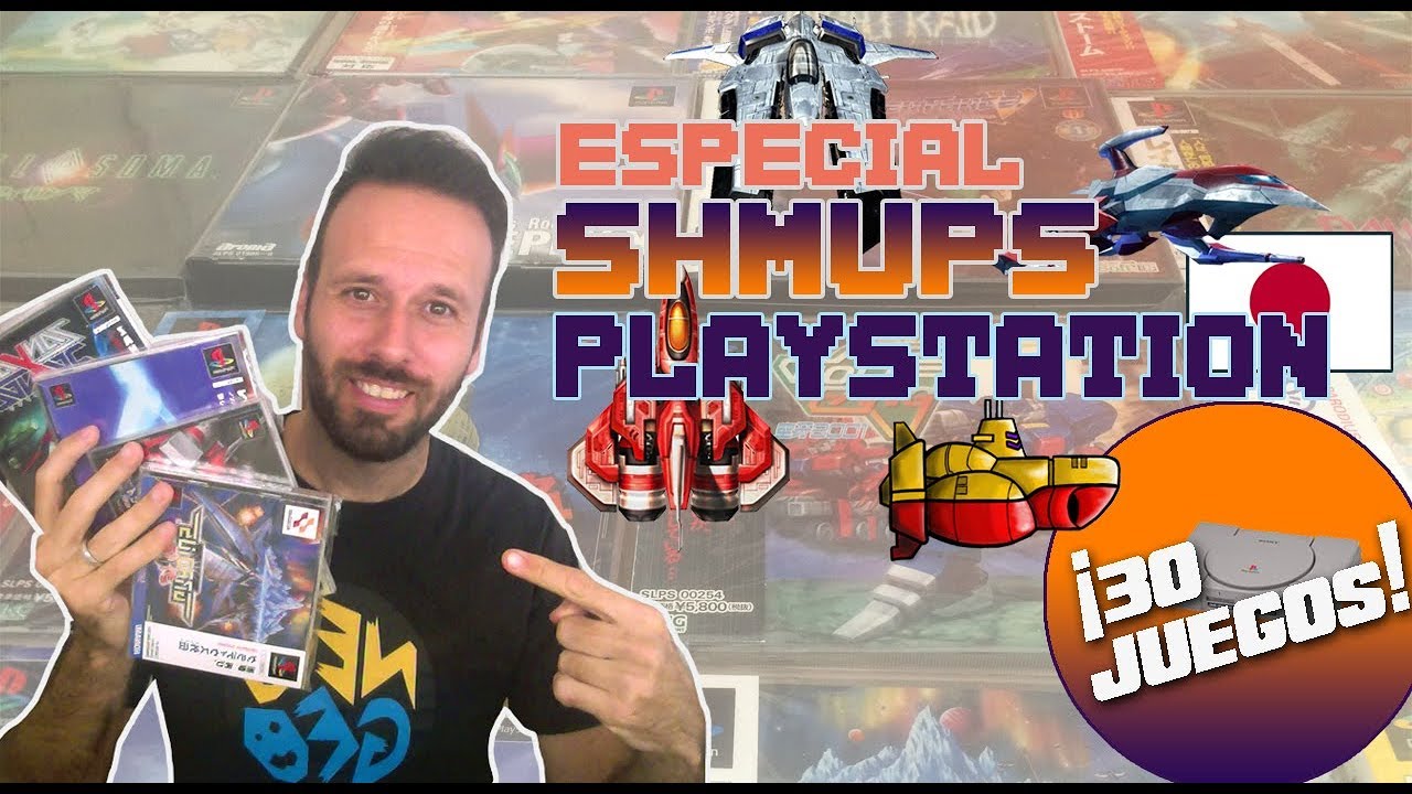 ¡COLECCIÓN SHMUPS de PLAYSTATION!  Shoot em ups PLAYSTATION Japón - Juegos 2D PSX PS1