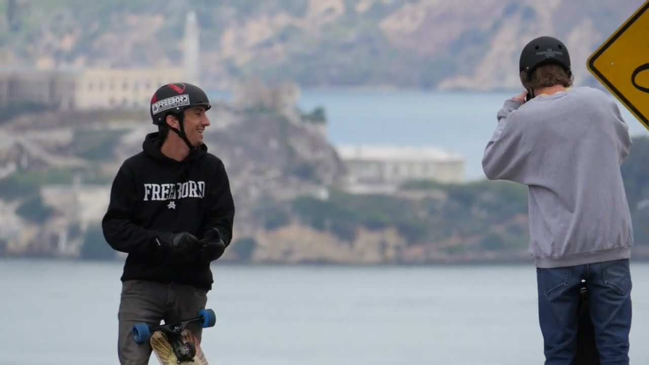 Freebord Pro Team Hits San Francisco | Filmed by Arnaud Blin (2016)