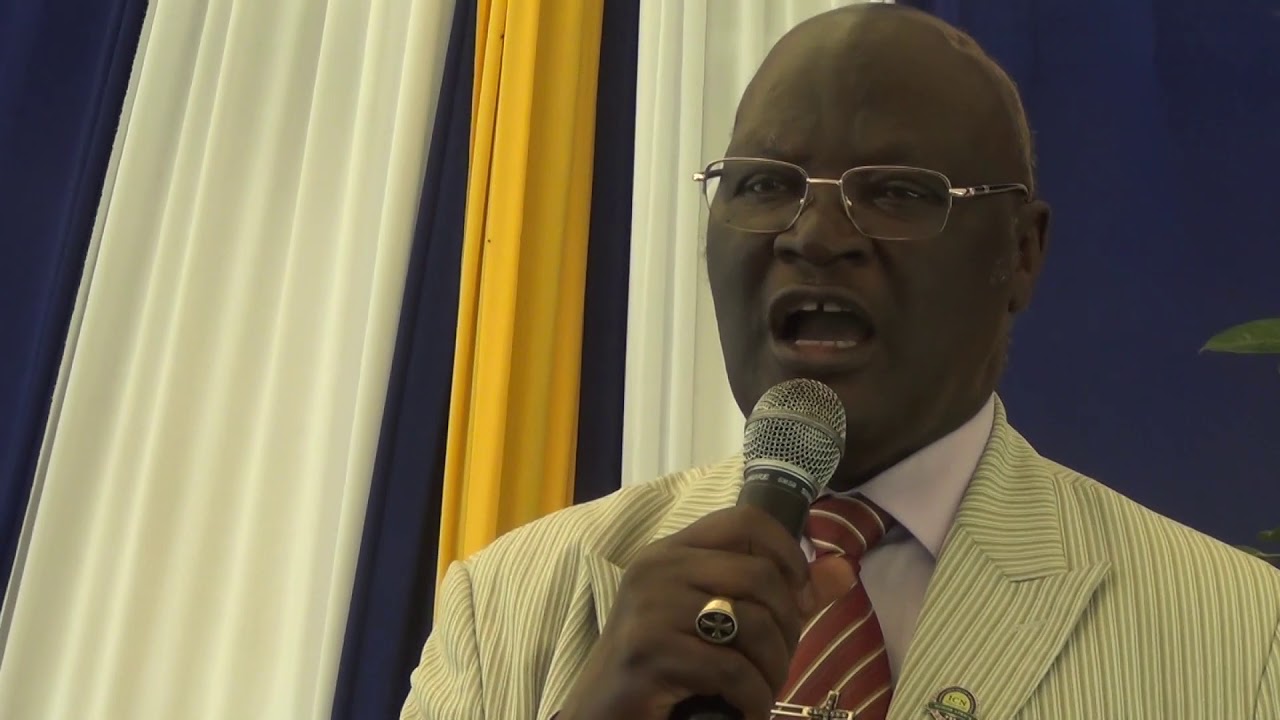 ArchBishop Arthur Kitonga Ministering at Redeemed Gospel church Nguluni at their Second Anniversary