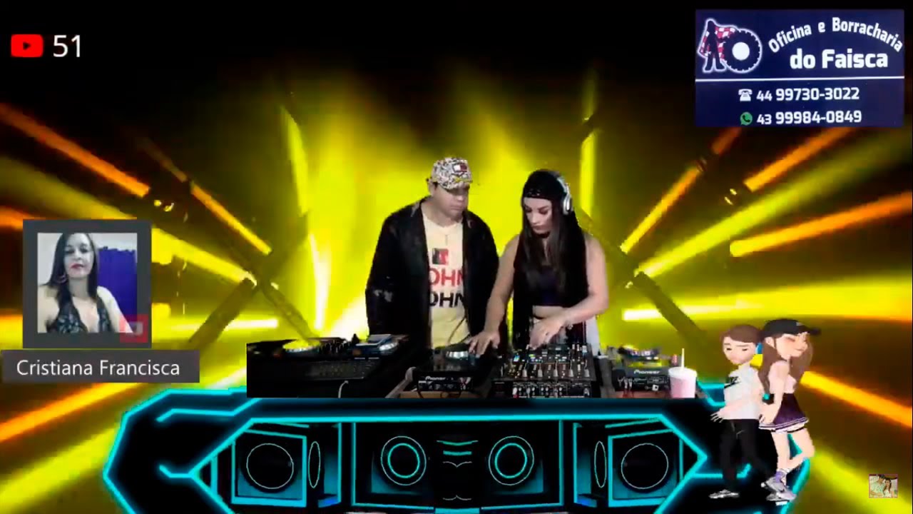 FESTA MEGAMIX COM DJ SPIDER DJ ELIZANDRA 07/08/2021