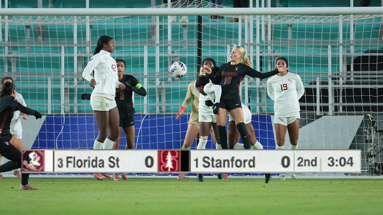 Final 3 minutes, game-winning goal in 2025 Women's College Cup championship
