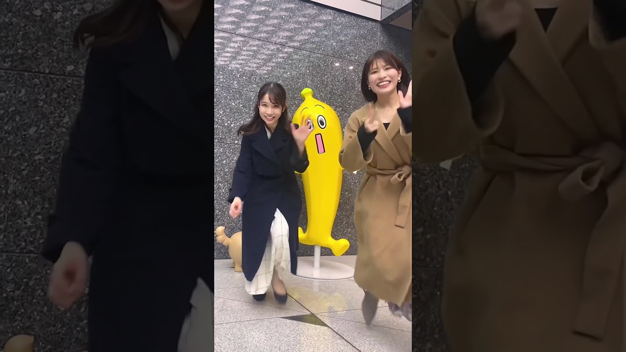 小野桃果アナがＴＶＱ岡田桃佳アナと〝岡山モモカ〟コラボ