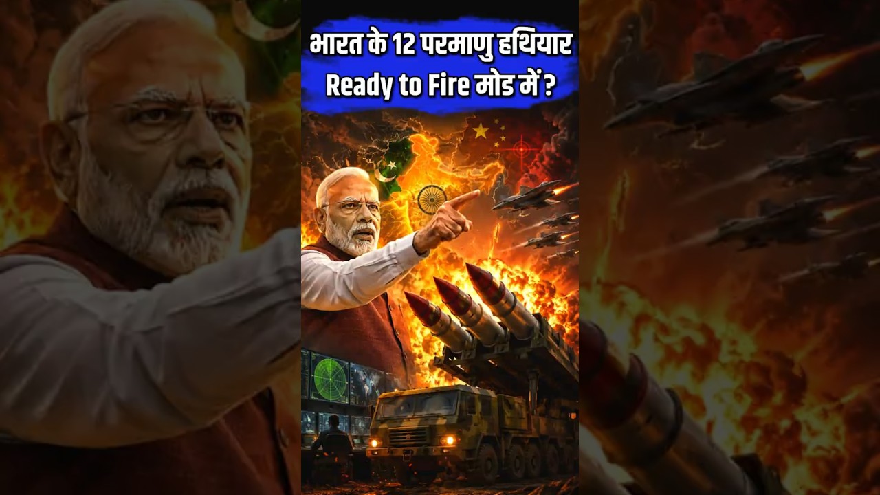भारत के 12 परमाणु हथियार Ready to Fire? | India's Deployed Nuclear Warheads