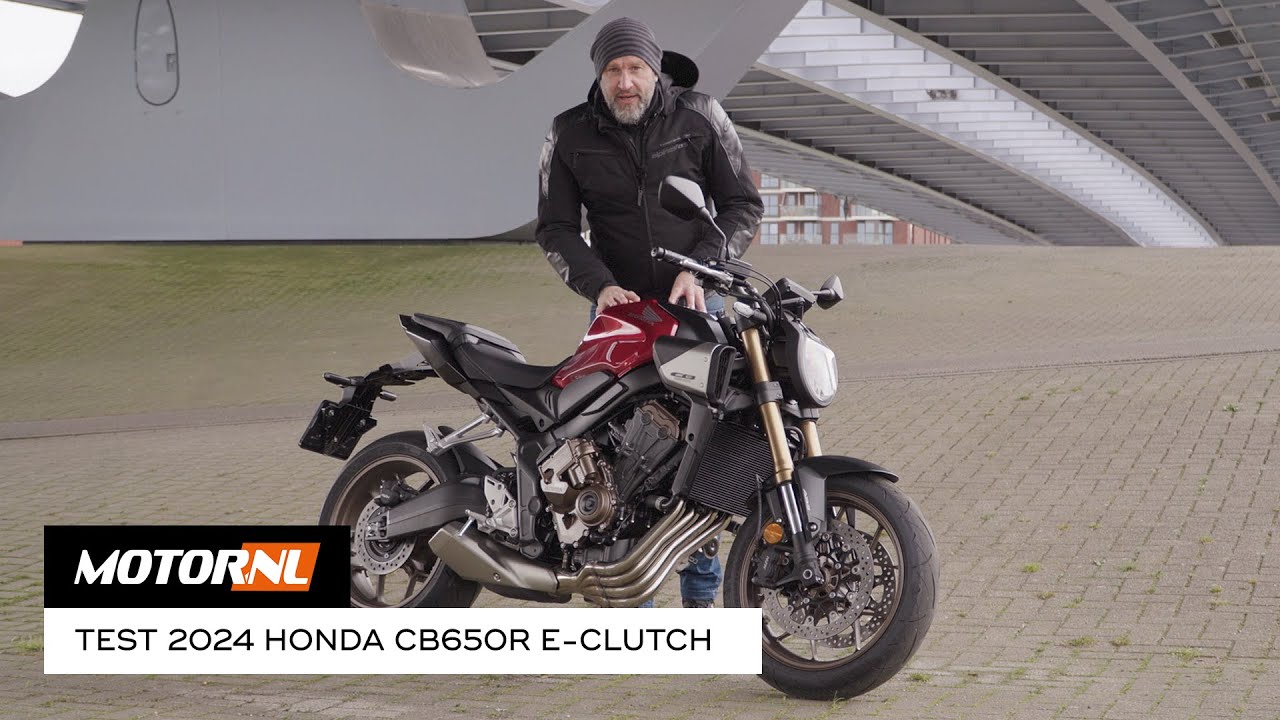 Honda CB650R E-Clutch test