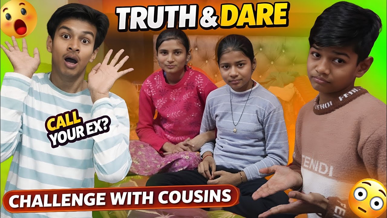 Truth or Dare Challenge With Cousins 😱🔥 | Family Mein Sabse Badi Beizzati!