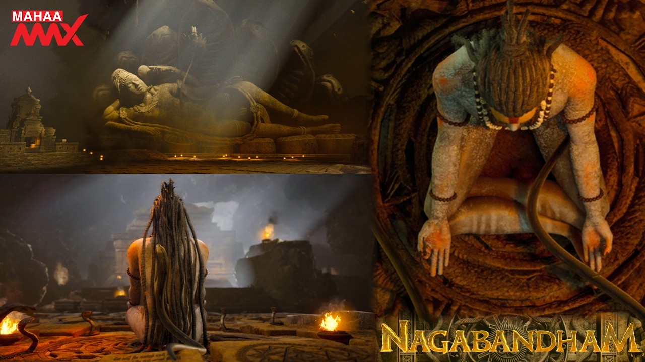 Nagabandham - The Secret Treasure | Official Title Glimpse | Abhishek Nama | Mahaa Max