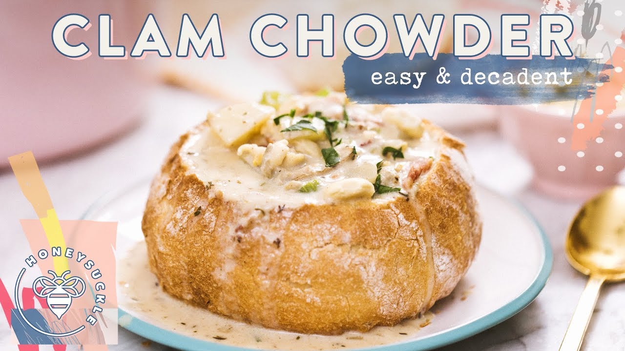 SOUP-ER Easy CLAM CHOWDER 🍽 #RECIPES4BUZYBEEZ