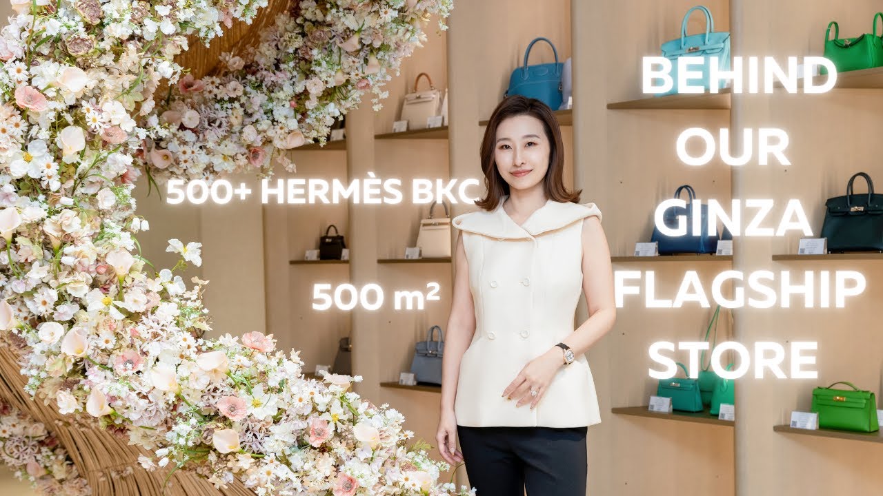 全球数千只爱马仕BKC包，来看看银座旗舰店什么样 | XIAOMA创始人独家揭秘