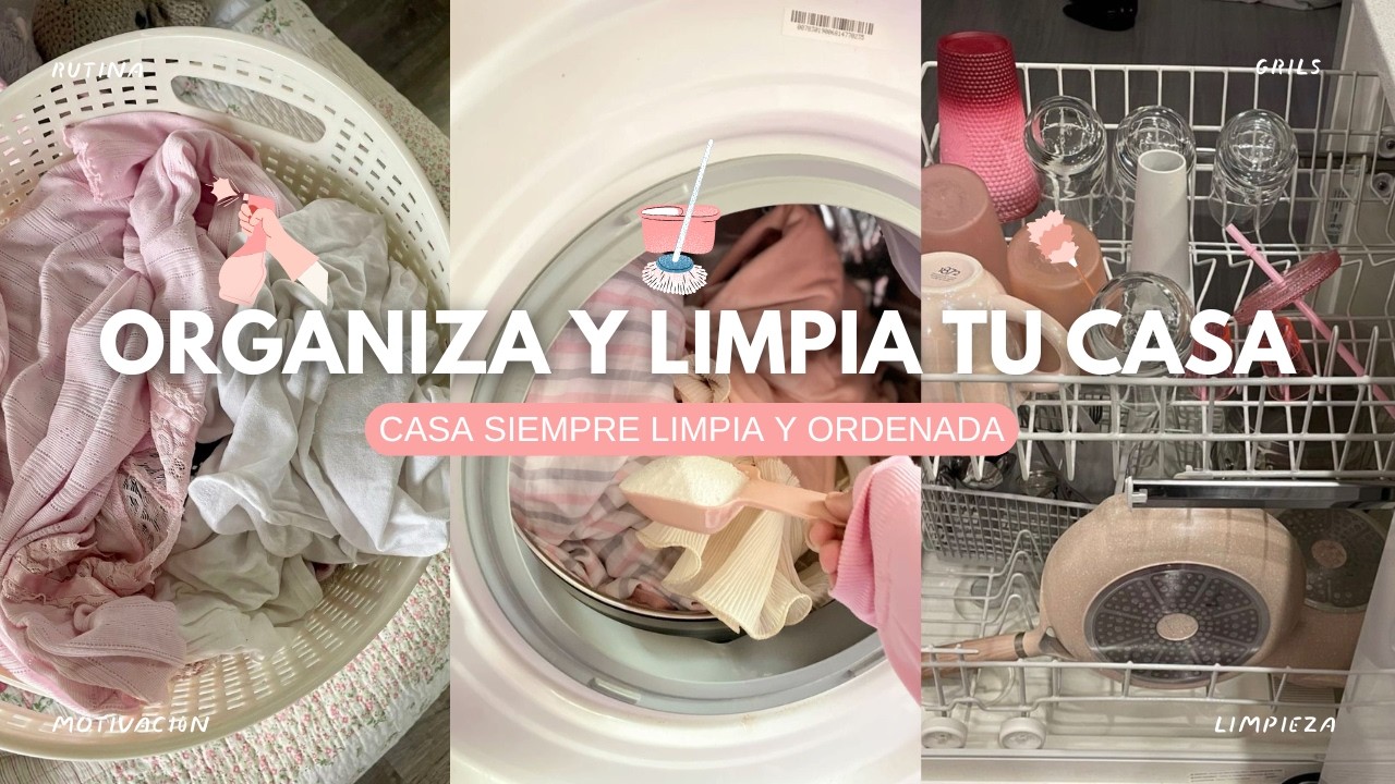 ORGANIZA TU CASA SIN ESTRÉS 🏠🧹(LIMPIEZA de la CASA)
