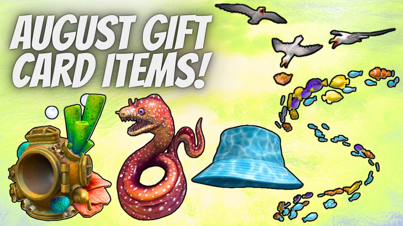 Roblox August 2026 Gift Card Items!