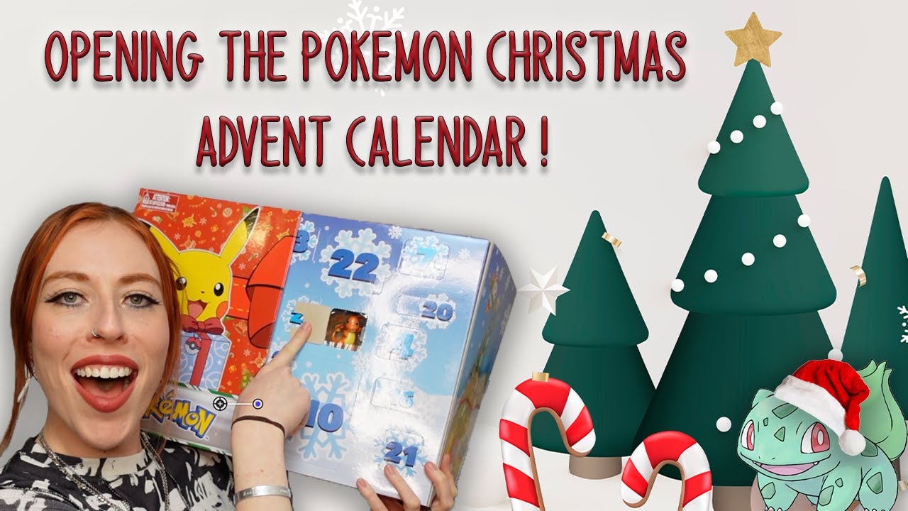 Opening the Pokemon Advent Calendar! Did it get any better?