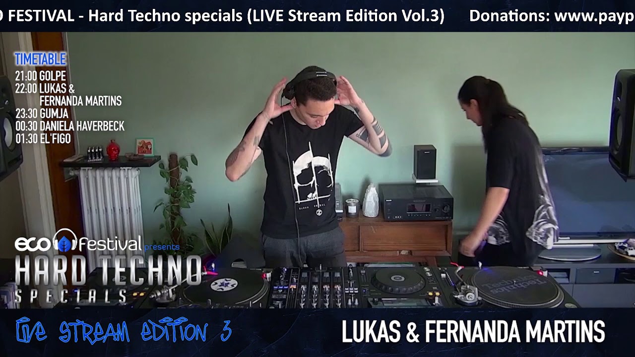 Lukas vs Fernanda Martins live at ECO Festival - HTS (Live Stream Edition Vol. 3) (29.05.2020)