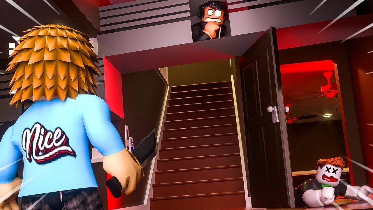 SECRET SPOT In Roblox Murder Mystery (cheating)