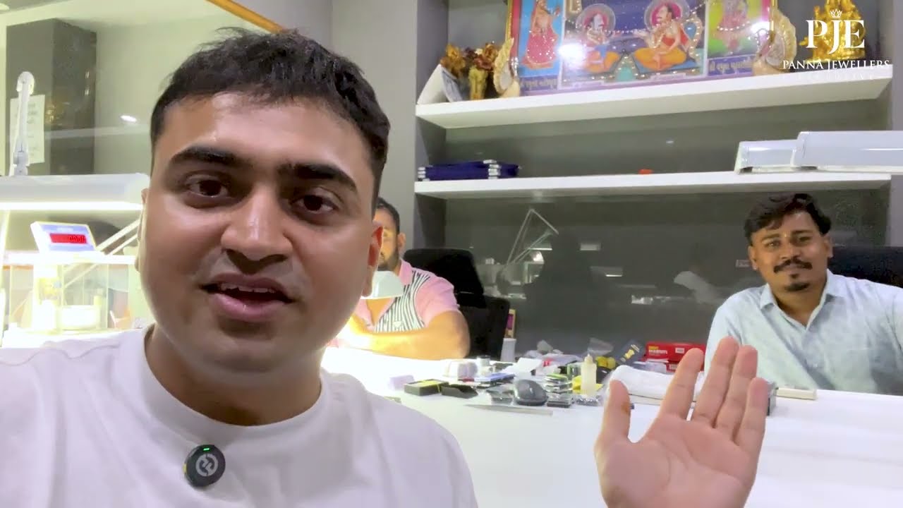 Vlog of Diamond factory visit in Surat | Learn how a diamond is cut and polished | Panna Jewellers