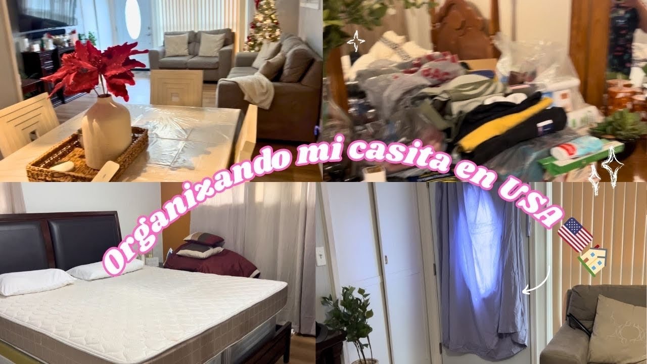 Antes y Despues: Organizando mi casita en USA/ Motivacion para Organizar? 🏡🇺🇸 