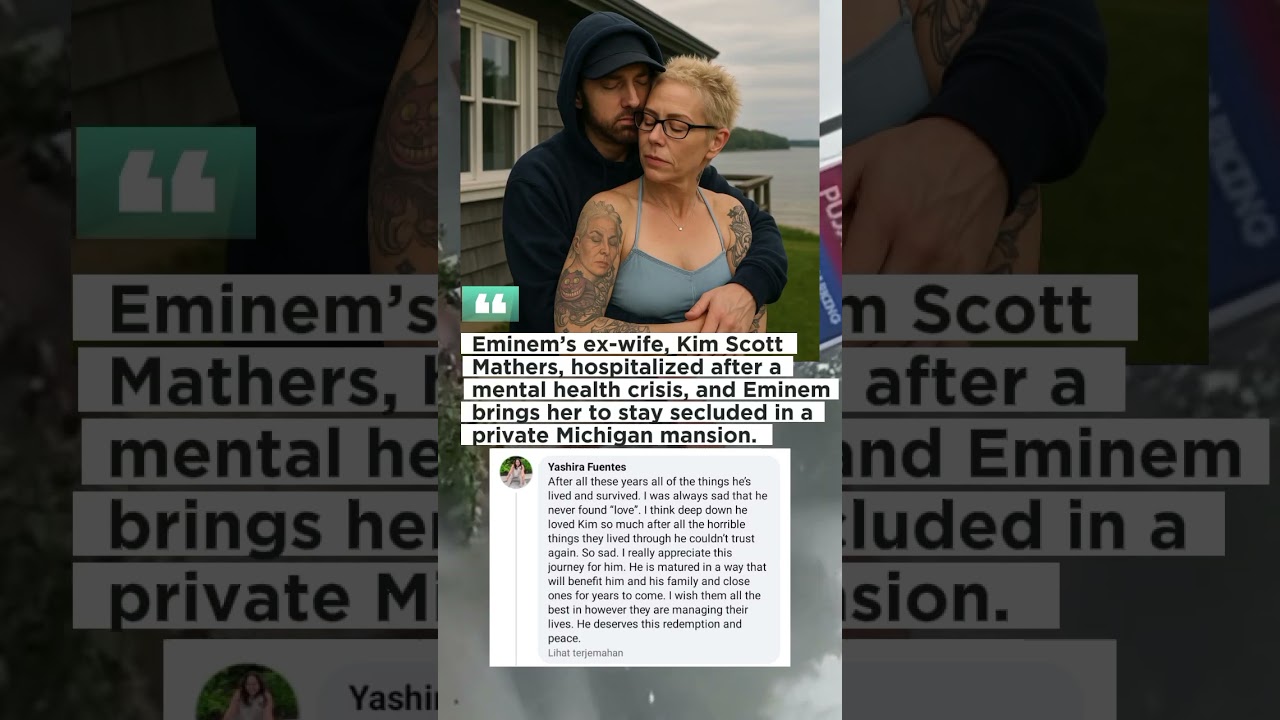 Eminem&rsquo;s ex-wife, Kim Scott Mathers, hospitalized after a mental health crisis #shorts