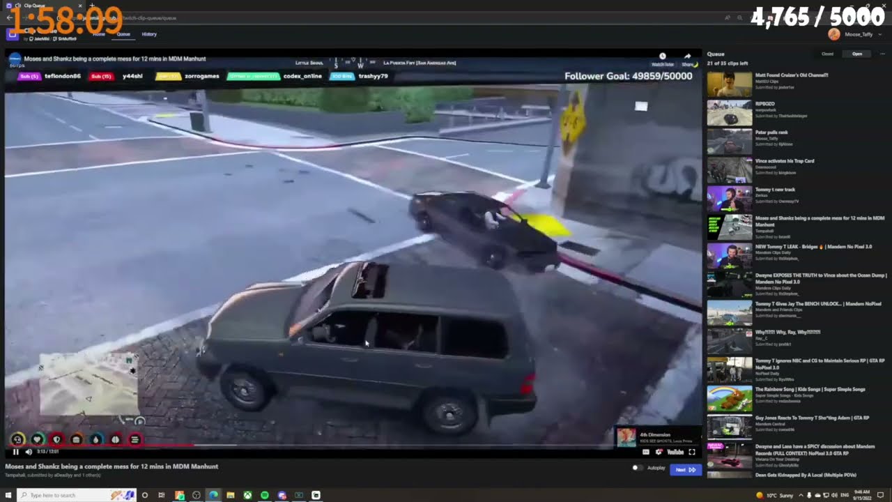PATAR REACTS TO HILARIOUS SHANKS & MOSES MALDING CLIP | NoPixel