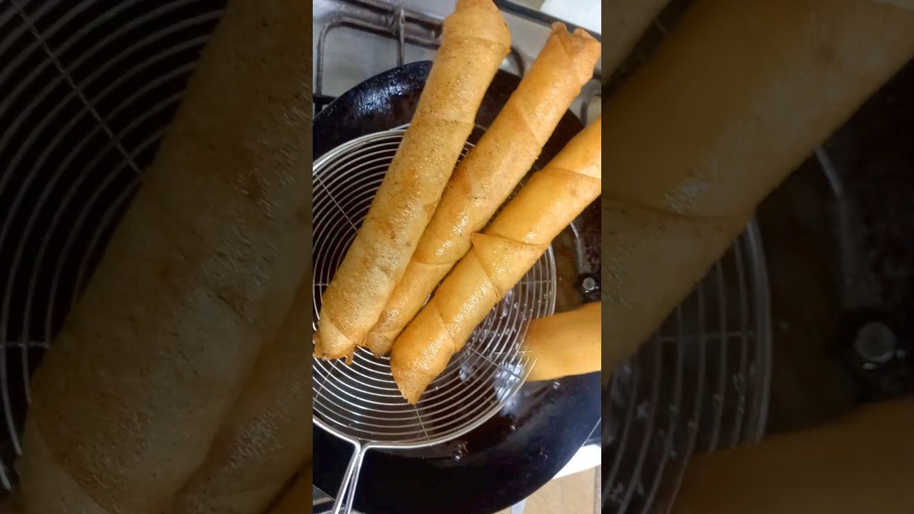 Make and Freeze Spring Rolls for Ramadan | Backstreet Kitchen #shorts