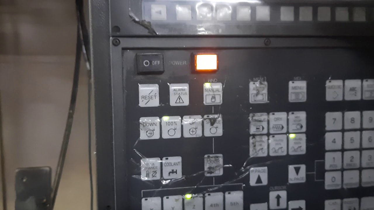 Fanuc FRD machine  how to Z axis over travel alram reset and Z asis down in manual mode